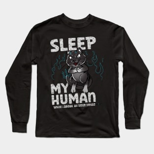 Devil Cat Long Sleeve T-Shirt